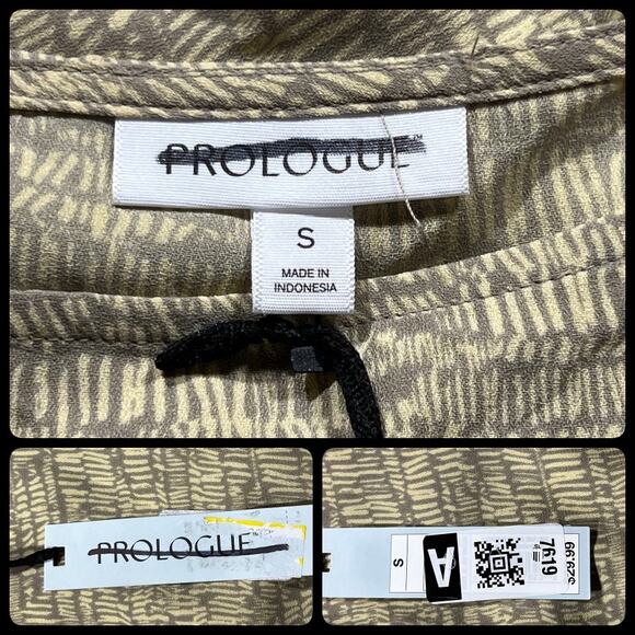 Prologue Sleeveless Boat Neck Drop Waist Bias Skirt Midi Dress Keyhole Small - Picture 6 of 12